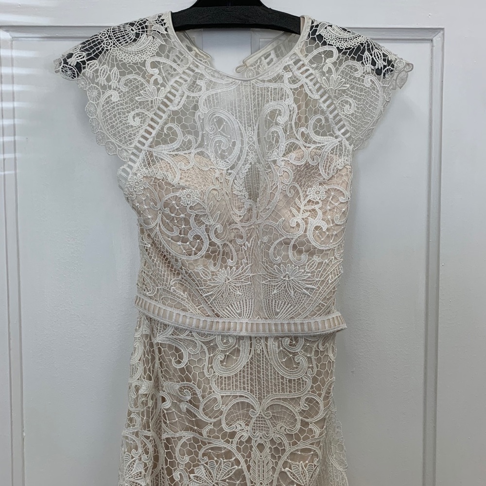 Catherine Deane Merry Wedding Gown Size 14 Lace NEW - Picture 10 of 12